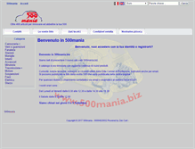 Tablet Screenshot of 500mania.biz